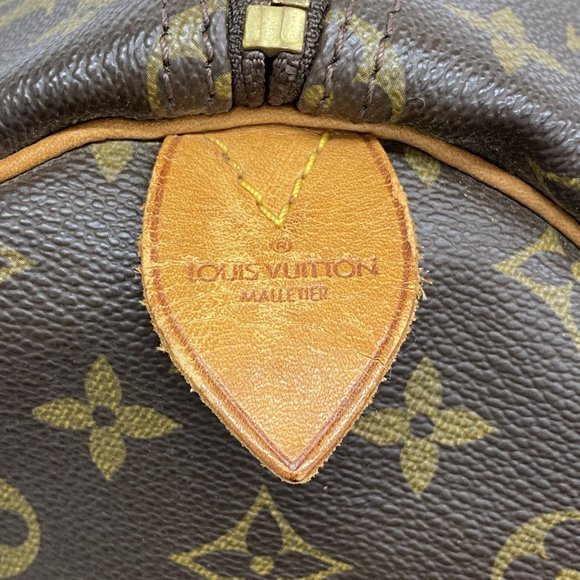 LOUIS VUITTON Brown Monogram Boston Bag - Picture 5 of 13